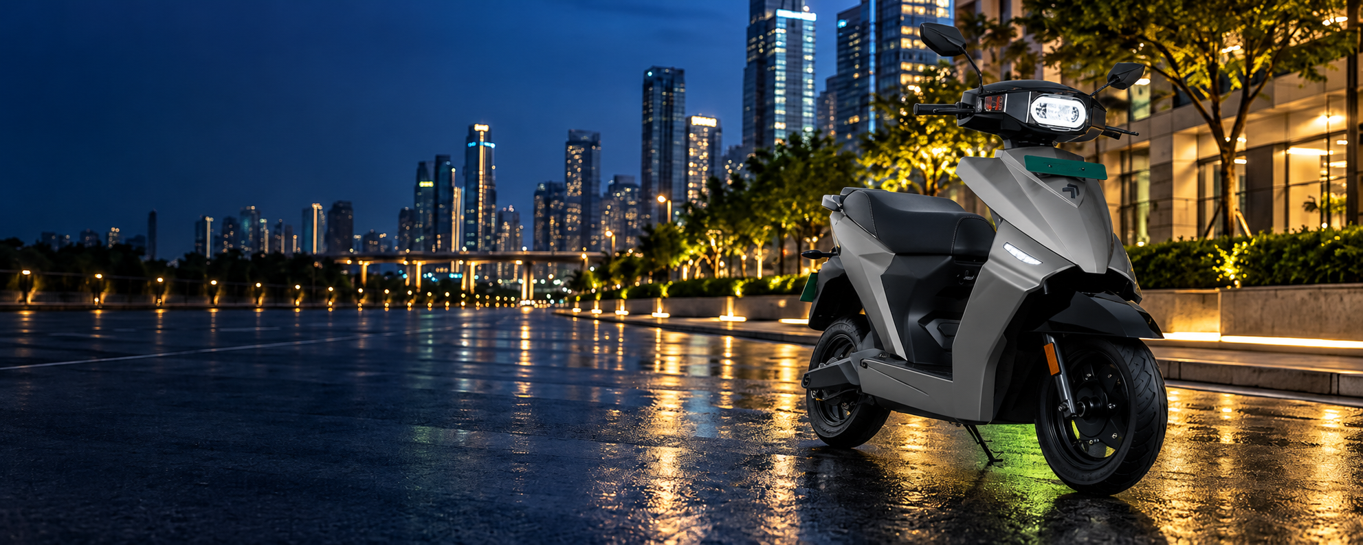 Illustrative unbranded electric motorcycle, not a confirmed Hindoo model
